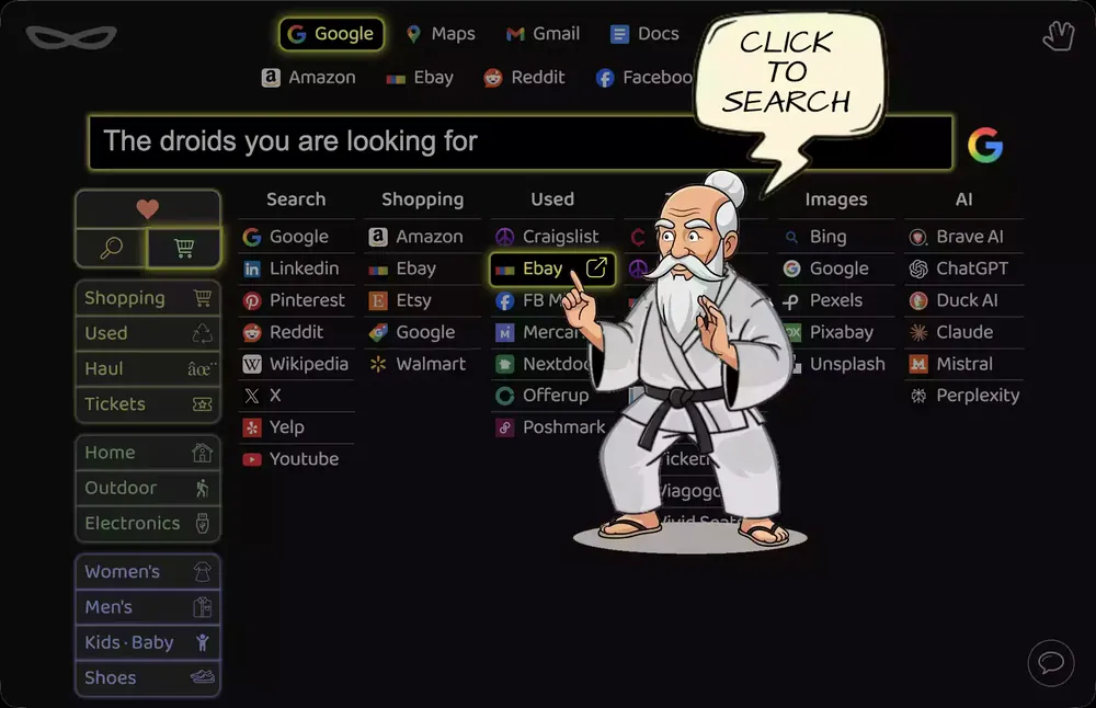 Click to search